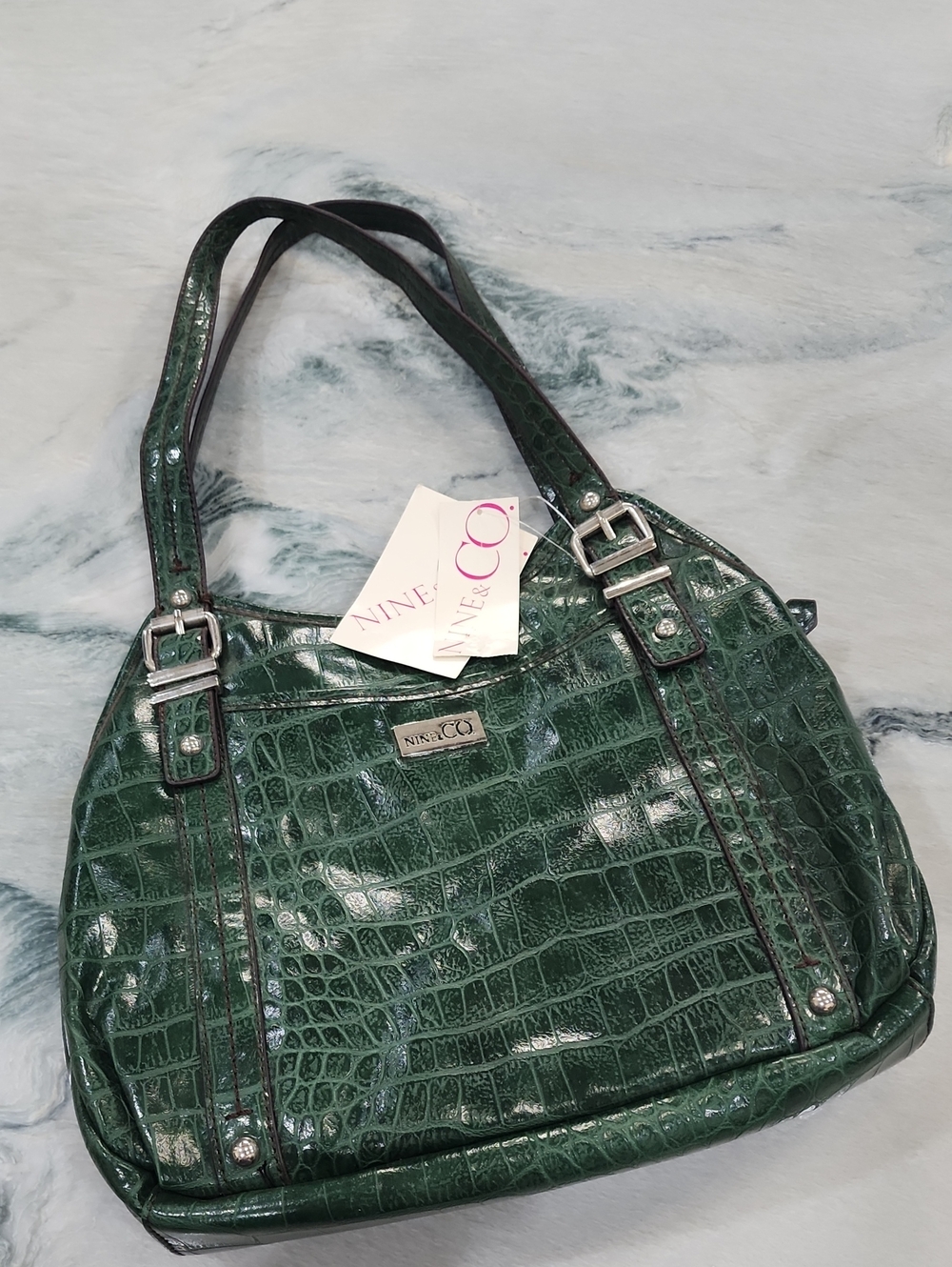 NWT Nine & Co Green Purse